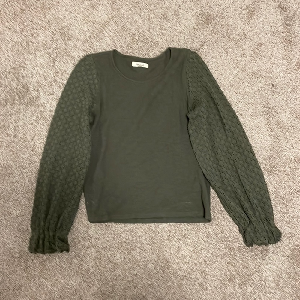 Madewell long sleeve top